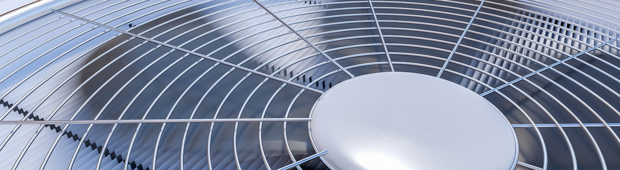 Closeup of a HVAC Unit